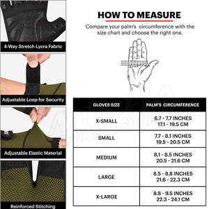 Gants de sport antidérapants personnalisables de conception sans doigts pour l'haltérophilie et l'entraînement en salle de sport pour la musculation - Product Image 3