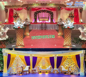 Mandap de Cristal con Aspecto de Diamante para Bodas, Estilo Real del Reino Unido, Profesional y de Ensueño, con Fácil Montaje, Tamaño Personalizable y Diseño de Lujo, EE. UU. - Product Image 1