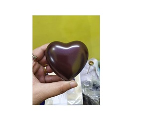 Cœur en laiton noir, souvenir de crémation, urne cuivworld inde - Product Image 6