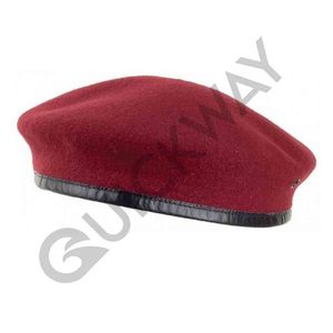 Suministro directo de fábrica, boinas de lana 100% hechas a medida, gorro Ceremoial para uso en exteriores, venta por QUICK WAY INDUSTRIES - Product Image 2