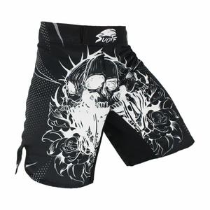 กางเกงบ็อกเซอร์ผู้ชาย,กางเกงกีฬาผ้าไทยทรงหัวกระโหลกแสดงบุคลิกภาพระบายอากาศได้ดีขนาดใหญ่ใส่ออกกำลังกาย - Product Image 2