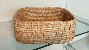 Juego de bandejas de servicio de bastón ovalado en diferentes tamaños para uso en la playa del restaurante en casa o en el salón lateral - Product Image 2