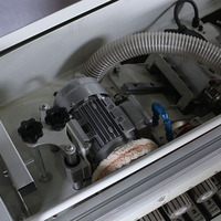 Machine à tailler les bords des armoires de cuisine, banderoleuse pour le travail du bois, machine à sceller et polir