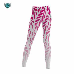 Leggings unisexes de haute qualité 100% polyester Impression numérique personnalisée Confortables Respirants Antibactériens Séchage rapide Grande taille - Product Image 5