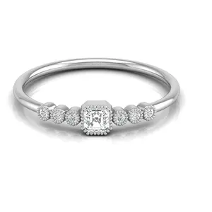 批发价格的女式钻石戒指IGI认证日用戒指新款时尚设计师钻石首饰