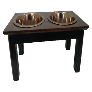 Bol à aliments et eau pour chiens, en bois et en acier, grand et petit, bol à pain, antidérapant, pour animaux de compagnie, vente en gros, fournisseur depuis l'inde - Product Image 1