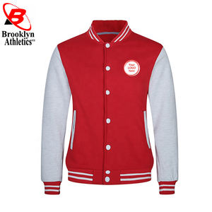 Veste universitaire imprimée avec logo personnalisé pour hommes, support en toile tricoté léger et respirant de haute qualité, tenue d'hiver décontractée - Product Image 5