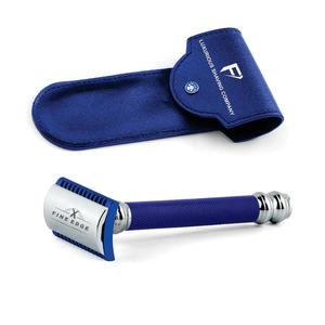 Maquinilla de afeitar de seguridad de metal negro reutilizable ecológica para mujer para afeitado en húmedo conveniente y sostenible - Product Image 3