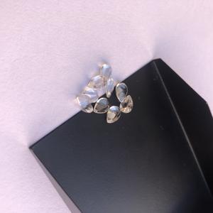 หินควอทซ์คริสตัลธรรมชาติ4มม. 5มม. พลอยเจียระไนทรงลูกแพร์แบบตัดหลวมราคาโรงงานออนไลน์กึ่งมีค่าสำหรับเครื่องประดับ - Product Image 2