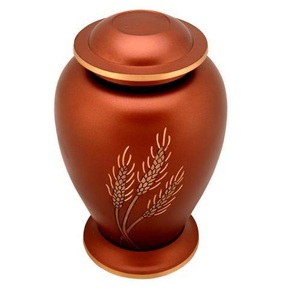 Urne funéraire faite à la main en métal de style européen avec couvercle design personnalisé en gros - Product Image 2
