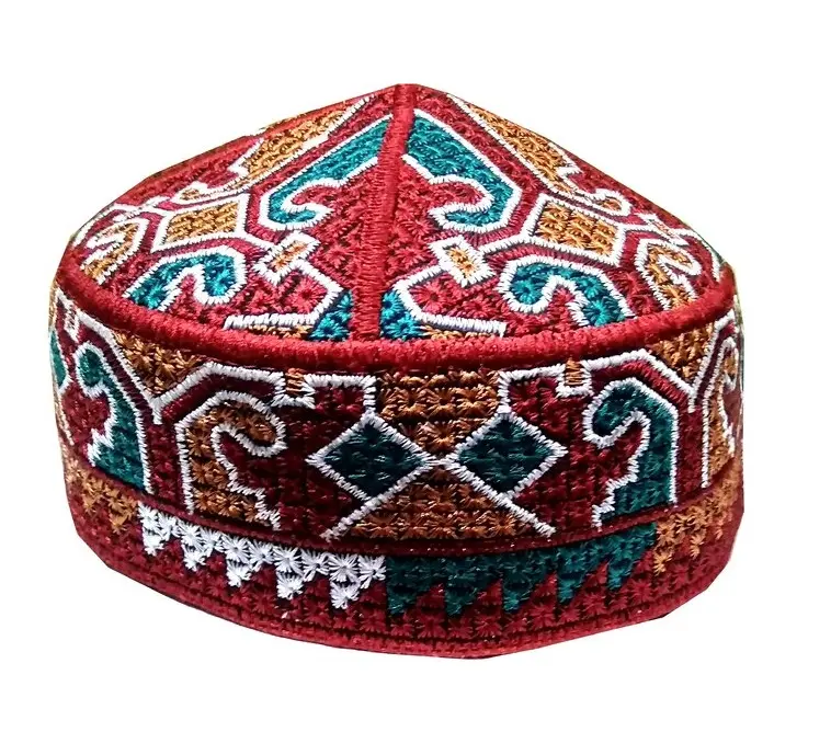 Chapeau Kufi en coton uni, bonnet ouvert, en tricot, pour musulmanes, turcs