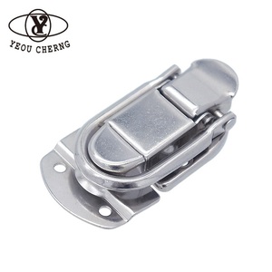 Keyless HC317 galvanizing silver metal paddle <b>lock</b> for eco-friendly strong equipment case hardware fittings light <b>locks</b> - Product Image 1