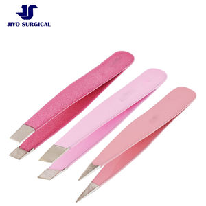 Mini pince à épiler certifiée CDE ISO pince à épiler compacte à pointe oblique de précision pour la mise en forme des sourcils et l'utilisation de la beauté des voyages - Product Image 2