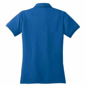 Polo de algodón de calidad superior para mujer, venta completa, diseños de logotipo personalizados, colores sólidos, estilo informal de punto transpirable - Product Image 2