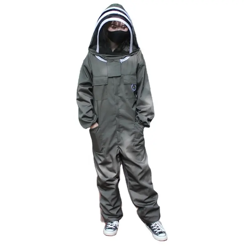 Bee Keeping Suit Bee Proof Protection Clothing Full Body Beekeeping Bee Keeping Suit Beekeeper ploy Cotton Suit Beekeeping