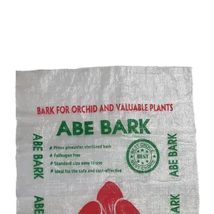 Hot sale 15 25 50kg sugar rice packaging bag cheap plastic woven bag farm produce products