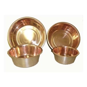 Tazón de sopa de cobre de nuevo diseño simple y tazón de sopa de cobre artesanal personalizado de tamaño pequeño y precio indio - Product Image 6