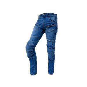 Pantalones Cargo de moto ajustados de alta calidad para hombre aprobados por la CE, forro de aramida con acabado lavado a la piedra para invierno y otoño - Product Image 3
