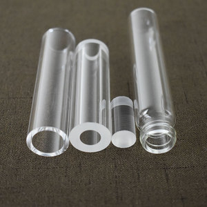 Atacado a granel do corte transparente parede de vidro de sopro tubo de cilindro tubulação tanque transparente - Product Image 5