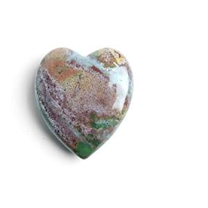 Ágata de lujo con corazón hinchable, piedras preciosas de corazones, venta al por mayor - Product Image 1