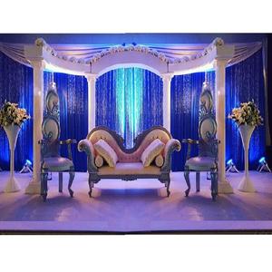 Moderne De Mariage de Scène Blanc Canapé Ensemble Italien Couple De Mariage Chaise & Chaises D'étape De Réception De Mariage Fantaisie Canapé - Product Image 1