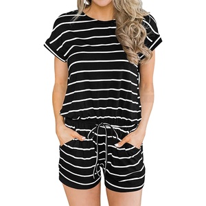 Hot Sale Sweat Suit Set for Women Dress <b>Track</b> Suit for Women <b>t</b> Shirt Short Set Jump Suit Women - Product Image 1