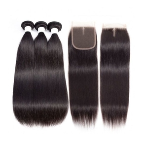 Extensiones de cabello humano virgen, venta al por mayor, 100%, 6x6, con cierre de encaje, del mejor proveedor de Vietnam - Product Image 1