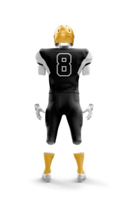 Camiseta de fútbol americano de diseño moderno para hombre, pantalones de práctica elásticos de secado rápido, camisetas de sublimación para niños jóvenes, estampado corto - Product Image 3