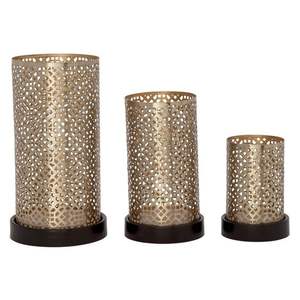 Vente en gros Lanterne marocaine Bougeoir en métal et verre de haute qualité pour la décoration intérieure pour Noël - Product Image 2