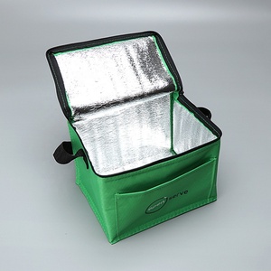 Sac isotherme surdimensionné écologique pour le déjeuner - Product Image 5
