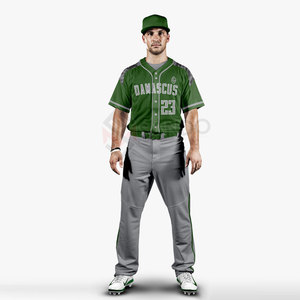 Camisetas de béisbol con impresión personalizada para hombre, ropa de béisbol azul, atuendo de sublimación, precio barato, envío rápido - Product Image 4