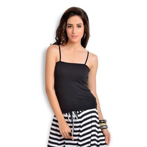 Débardeur en jersey imprimé pour femmes Style d'été décontracté Séchage rapide avec service OEM Couleur noire pour adultes en vente - Product Image 6