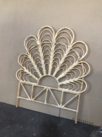 Lit mural avec tête de lit réglable en rotin fleuri de style japonais, nouveau design, fonction pliable, meubles pour la maison