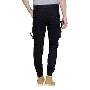 Pantalones elásticos con bolsillos grandes para hombre, pantalones Cargo con cremallera, gran oferta de fábrica - Product Image 6