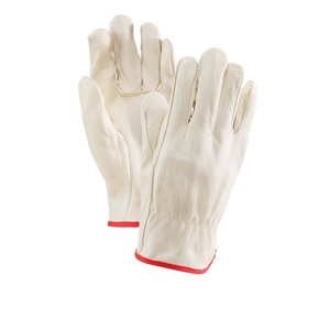 Gants de travail en cuir de vachette ignifuges pour hommes avec caractéristiques anti-coupure et anti-impact Gants extensibles à main résistants aux coupures et aux poignets - Product Image 1
