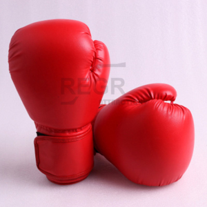 Fashion PU Leather Boxing <b>Gloves</b> <b>for</b> Training Martial Arts New Black Red OEM Logo Thai Color Material Adults People Origin <b>Type</b> - Product Image 3