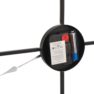 <span class=keywords><strong>Horloge</strong></span> murale décorative à Quartz <span class=keywords><strong>noir</strong></span>, grand numérique rétro, en métal, conception moderne, nouvelle collection - Product Image 4