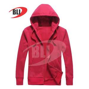 Pull à capuche personnalisé de la meilleure qualité pour hommes fermeture éclair coton polaire impression haute relief personnalisation du logo - Product Image 3