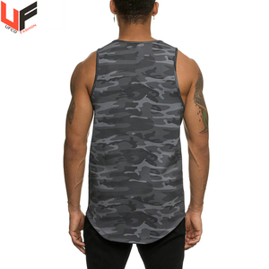 Débardeur de gym slim fitness personnalisé pour hommes maillot de corps d'entraînement avec bandoulière pour la musculation et l'entraînement - Product Image 2