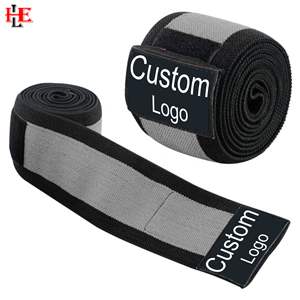 Rodillera elástica con mezcla de algodón: soporte para levantamiento de pesas, levantamiento de pesas y entrenamientos de fitness - Product Image 5