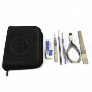 Kit básico de Podología de acero inoxidable y instrumentos quirúrgicos veterinarios para eliminar las uñas de los pies - Product Image 1