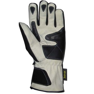 Gants Robertson Gants de Motocross en cuir véritable-autoroute Auto Moto Racing Gants de sport Noir Imperméable Blanc Long USA - Product Image 3