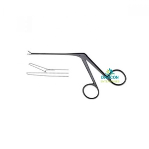 Pinzas quirúrgicas de alta calidad para microoreja, instrumentos quirúrgicos de 4mm con recubrimiento negro - Product Image 1