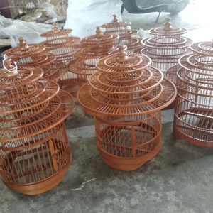 Jaula de pájaro de diseño más nuevo, precio barato y buena calidad, venta al por mayor en Vietnam con material natural - Product Image 5