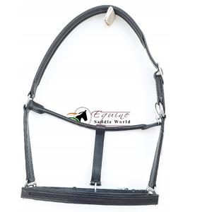 Indian Sier Hardware English Saddle Halters Collar de cabeza de caballo Nariz vacía Pieza de mejilla Hardware de plata Genuino de alta calidad - Product Image 5