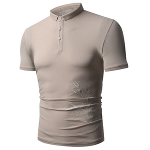 Polo brodé de couleur unie pour hommes, exclusif, à manches courtes, cool et intelligent, du Bangladesh à un prix compétitif - Product Image 6