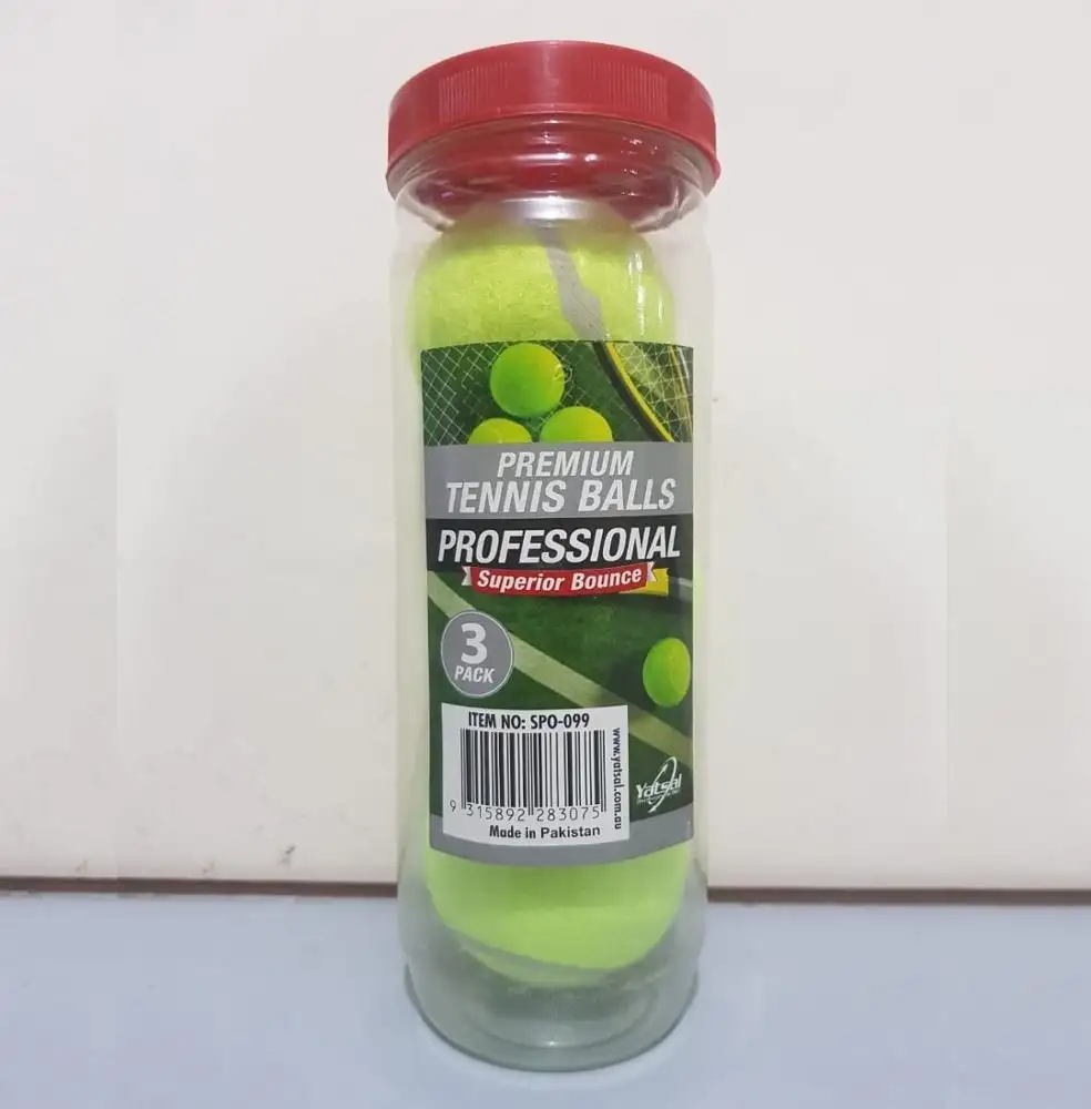 Tennisball fluor zierende grüne Farbe aus Natur kautschuk und Filz oberfläche für Tennis spiel