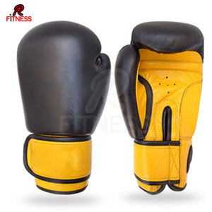 Guantes de Boxeo Personalizados con Logotipo, de PVC Negro, con Cierre de Velcro, Antideslizantes, para Entrenamiento, 8oz/10oz/12oz/14oz/16oz - Product Image 5