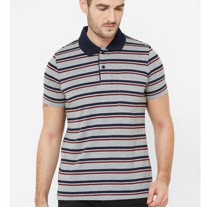 Men's Short Sleeve Collared Custom Fit Mesh Polo Shirt All Color Available - Product Image 1