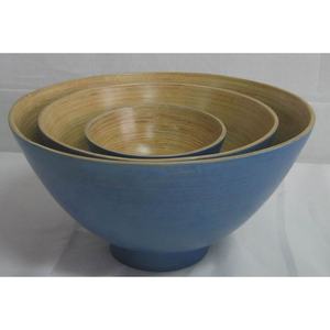 Bol en bambou naturel écologique Vaisselle en matériaux durables fabriquée au Vietnam Artisanat en bambou - Product Image 2